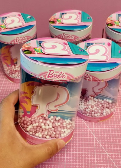 Caja Cilindro Shaker con Tapa 24