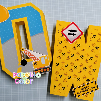 Abecedario 3d 18 Cm   108