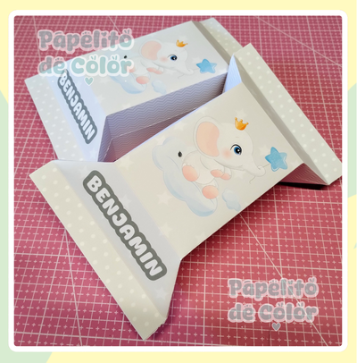 Caja Tipo Alfajor   161