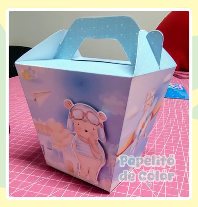 Caja Sushi Con Manija 3 Tamaños    111