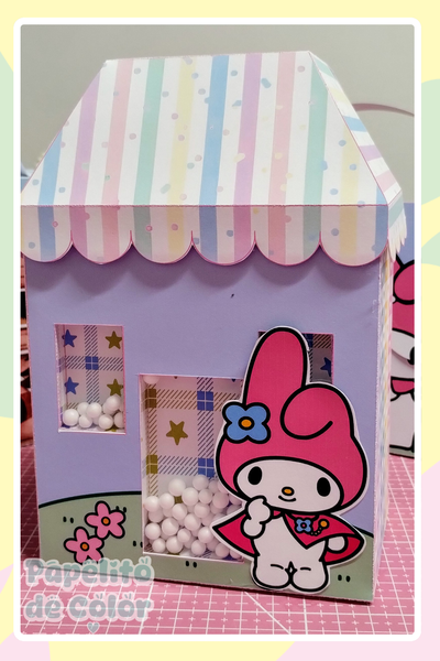Caja Casita Shaker Tapa Extraible     99