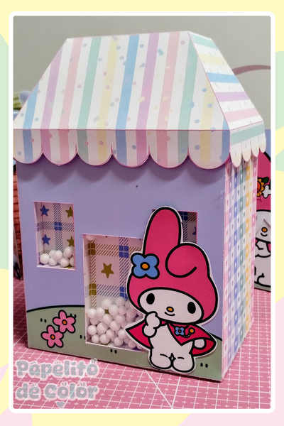 Caja Casita Shaker Tapa Extraible     99