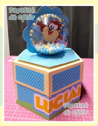 Caja Hexagonal con Tapa 2 Tamaños   154