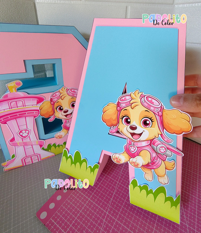 Maxi Abecedario 3d completo 27 cm (281)