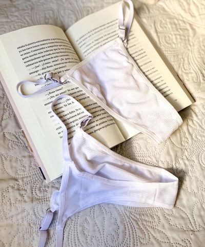 LESS REGULABLE BLANCO LISA