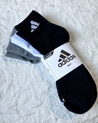 PACK DE 3 MEDIAS ADIDAS