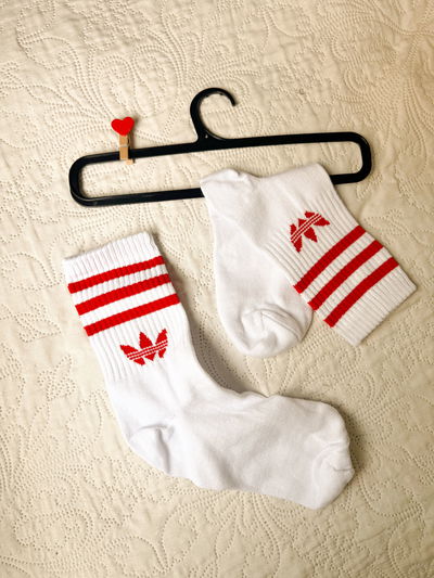 MEDIAS ADIDAS ROJO