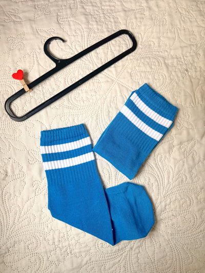 MEDIAS OLD SCHOOL AZULES