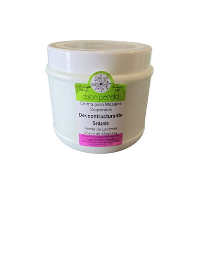 Crema para masajes - Descontracturante sedante
