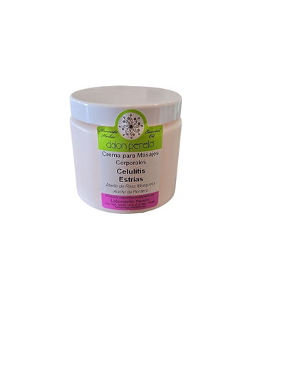 Crema para masajes - Celulitis y estrías