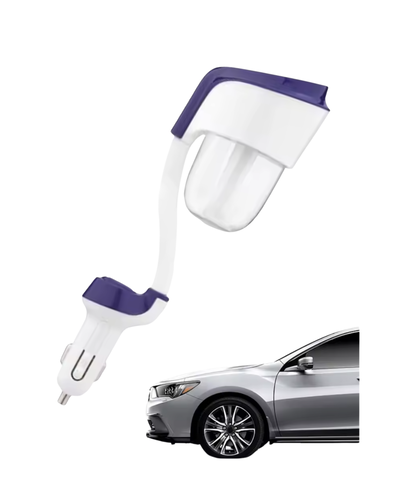 Humidificador Auto 12v 50ml Con 2 Puertos Usb Aromatizador