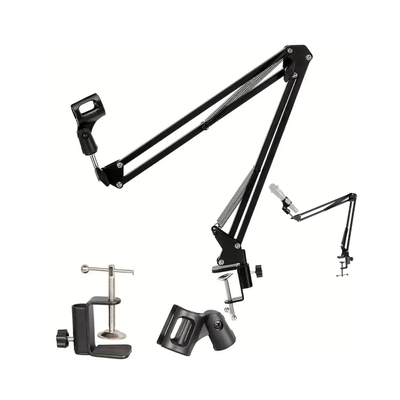 Soporte Brazo Micrófono Escritorio Morsa Streaming Podcast