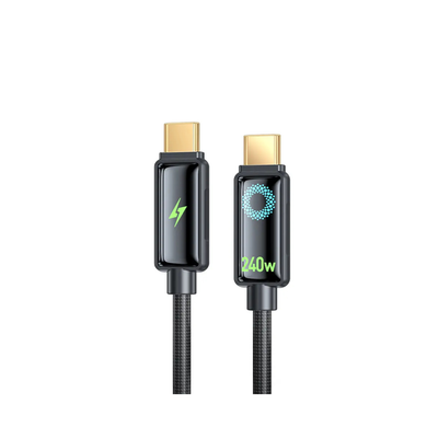 Cable Usb-c A Usb-c 240w Pd 3.1 Display Digital Carga Rápida