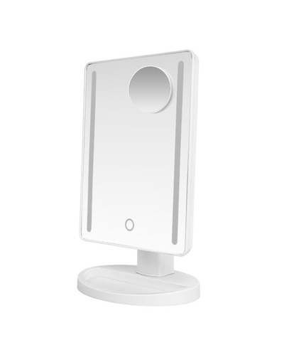 Espejo Led Con Aumento 10x Brillo Ajustable Usb C O A Pilas