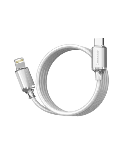 Cable Carga Rapida 27w Tipo C A Para iPhone Mallado Engomado