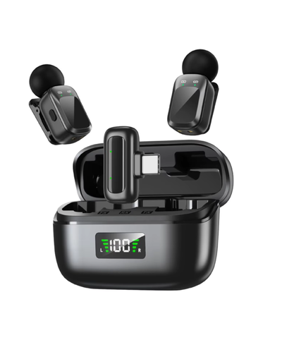 Micrófono Inalámbrico Para Celular Vlog Youtube Entrevistas