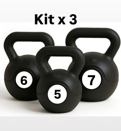 Kit Rusa x 3 (5,6,7kg)