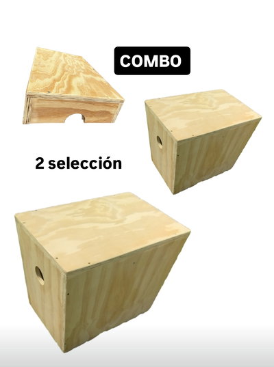 COMBO cajon + step box x3
