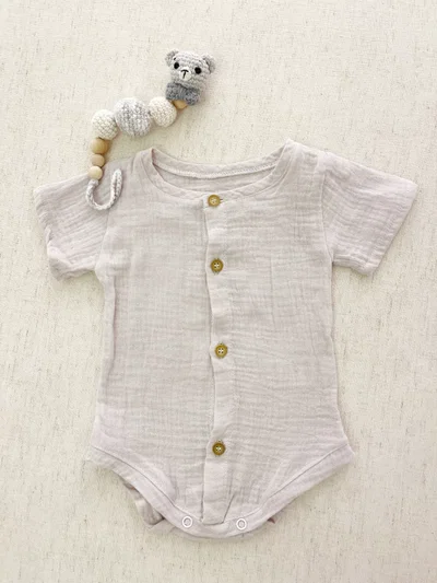 Body botones baby cotton