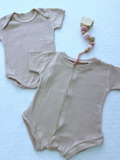 Body algodón desagujado