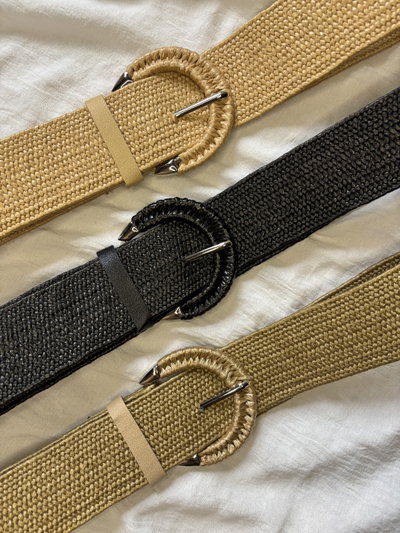 Cintos de rafia