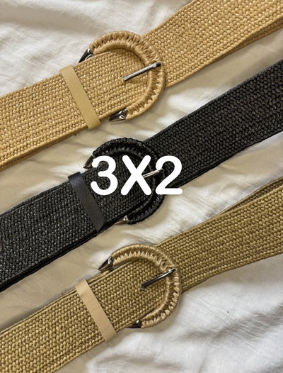 PROMOCIÓN EXCLUSIVA 3X2 CINTOS DE RAFIA 