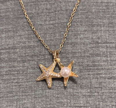 COLLAR ESTRELLA PERLA