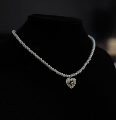 COLLAR PERLA CORAZON