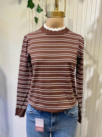 SWEATER NIZA (CHOCO)