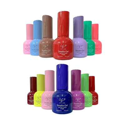 ESMALTES SEMIPERMANENTES CITY GIRL - 10ml
