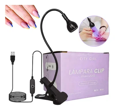 LAMPARA CLIP CITY GIRL UV