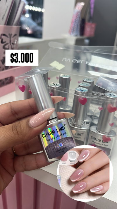 ESMALTE SEMIPERMANENTE MOONLIGHT CAT EYES - CHARM LIMIT