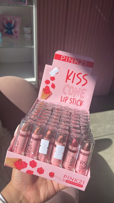 LABIALES MATE KISS CONE - PINK 21