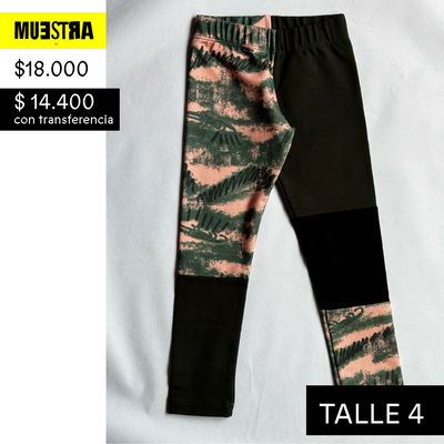 MUESTRA LEGGING RECORTES