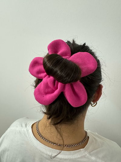 SCRUNCHIES DE FLOR