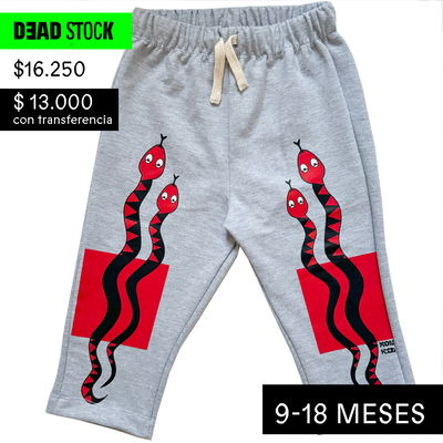 SALE PANTALÓN SNAKES GRIS