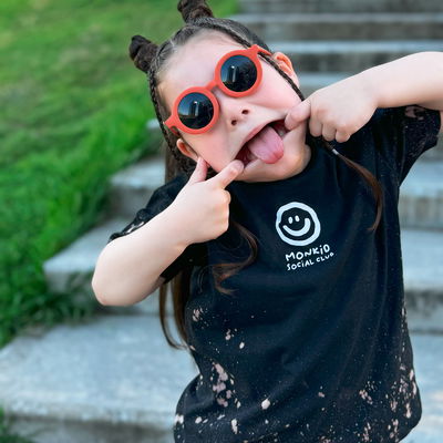 REMERA BLACK MANCHAS