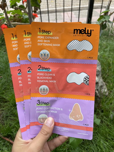 Parche para sacar puntos negros de 3 pasos Mely