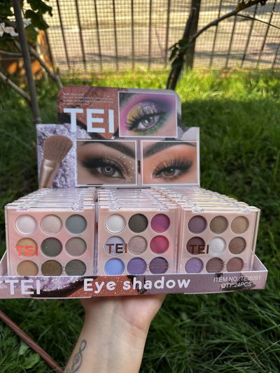 Paleta de sombras x9