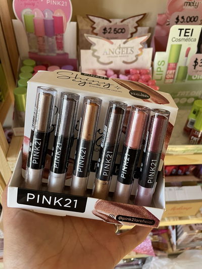 Sombra líquida x2 colores Pink 21 