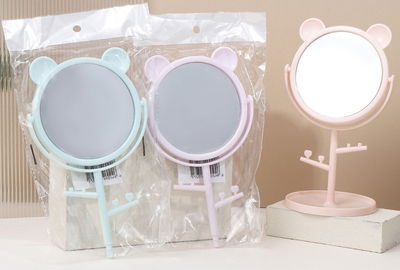 Espejo para escritorio de osito
