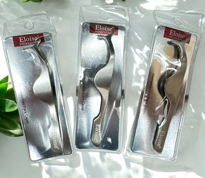 Pinza para colocar pestañas postizas