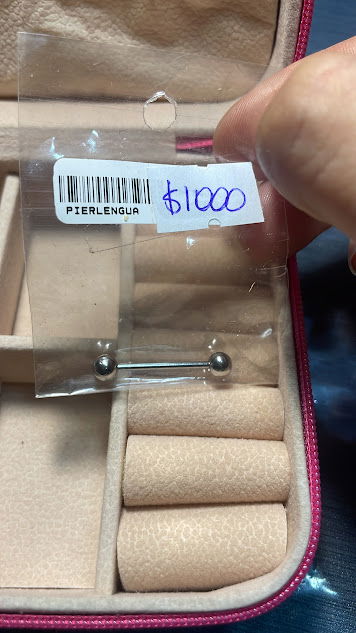 Piercing para lengua