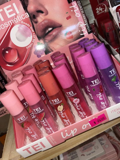 Lip oil roll on con aromas