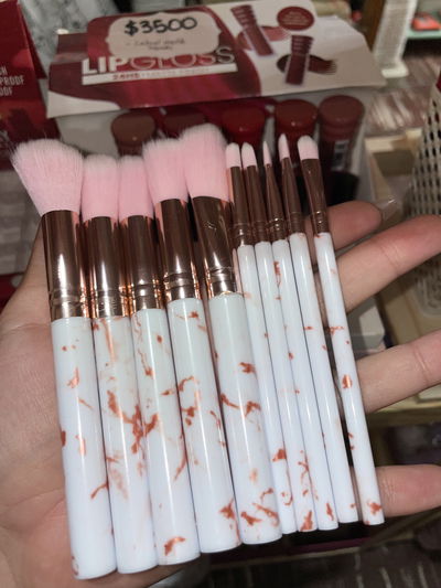 Set de brochas mármol x10