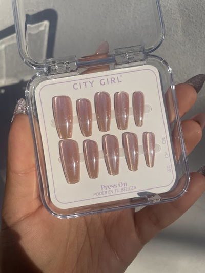 Press On Coffin. City girl