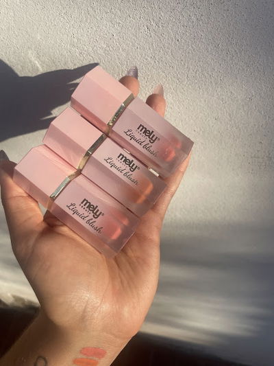 Rubor con esponja, tipo sheglam