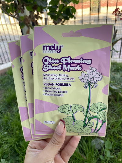 Mascarilla facial Mely "cica firming"