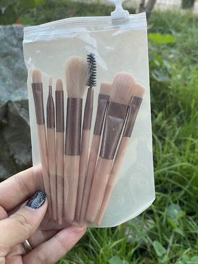 Set de brochas x8 con estuche