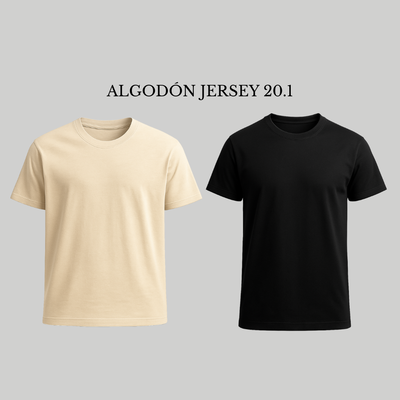 2X1 Remeras Clásicas Jersey 20.1